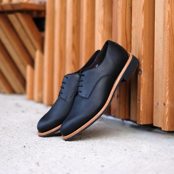 SORBAS Welted No.3 rahmengenähte Halbschuhe aus Leder