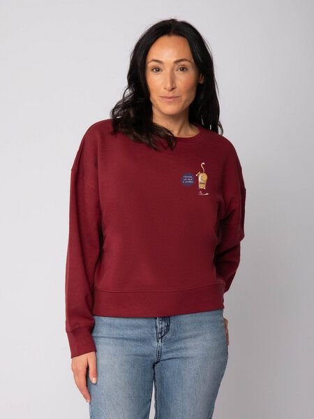 watapparel Sweatshirt Frauen Funny Cat