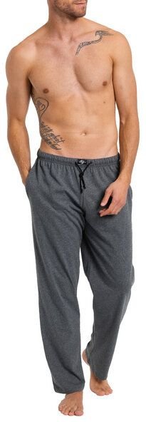 Haasis Bodywear Herren Pyjamahose lang mit Seitentaschen, Single Jersey, reine Baumwolle