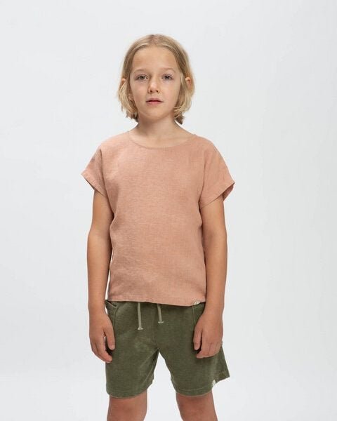 Matona Lockeres Leinen T-Shirt für Kinder / Easy T-Shirt