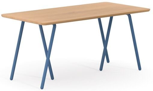 Thumbnail - ekomia Schreibtisch Libra Buche (Halbrund)