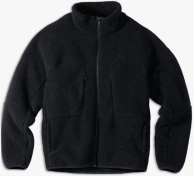 pinqponq Fleece Jacket - Eternal Olive - Peat Black (Male)