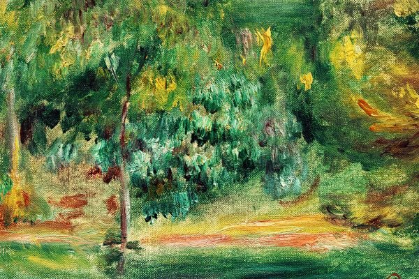 Photocircle Poster / Leinwandbild - Pierre-Auguste Renoir: Paysage