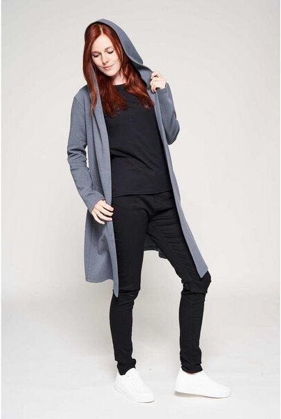 LUMEN organic Kapuzenmantel RIPP