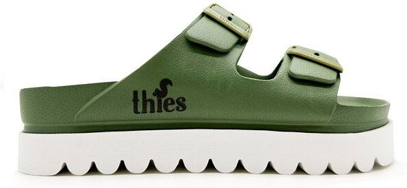 Vegane Ecofoam Plateau Sandale von thies ® aus recyceltem EVA