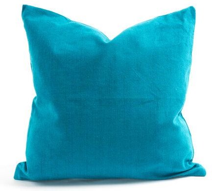 HängemattenGlück Sofakissen 40x40cm Latex & Kapok - Blautöne