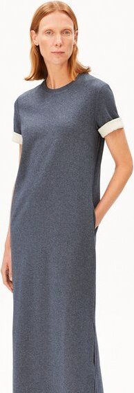 ARMEDANGELS UN-WASTED Damen Jerseykleid aus recyceltem Baumwoll Mix