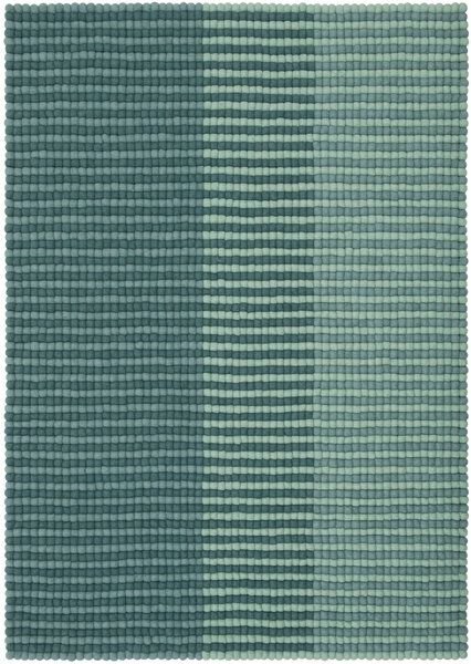 myfelt Filzkugelteppich Whisper rechteckig, 100% Schurwolle