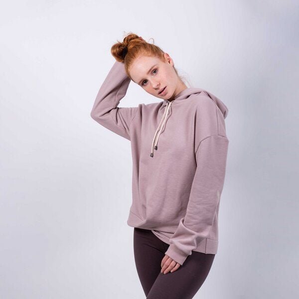 Flying Love Birds Twisted Hoodie - aus Bio Baumwolle