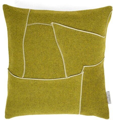 nahtur-design Dekokissen "zero-waste" aus kuscheliger Schurwolle | Unikate