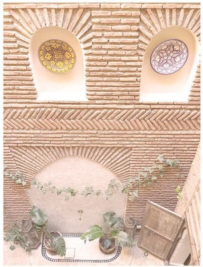 Photocircle Poster / Leinwandbild - Mantika Marokko Riad