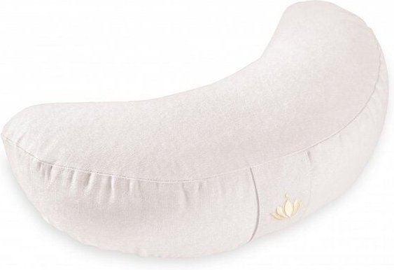 Lotuscrafts Yogakissen Halbmond Shanti - Halbmondkissen - GOTS Zertifiziert