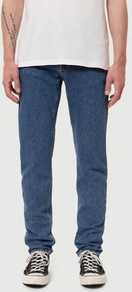 Nudie Jeans Jeans - Steady Eddie II - aus einem Bio-Baumwolle/Elastan Mix