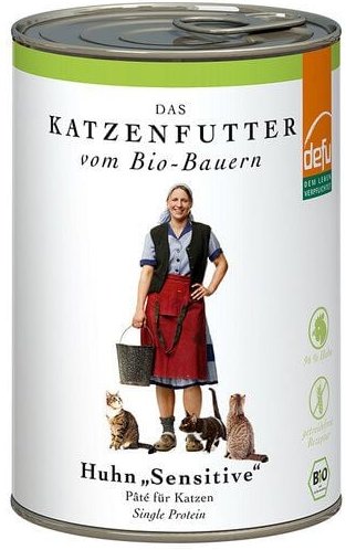 defu Bio Huhn Sensitiv Pâté für Katzen