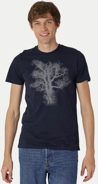 Peaces.bio - handbedruckte Biomode Bio-Herren-T-Shirt Chestnut