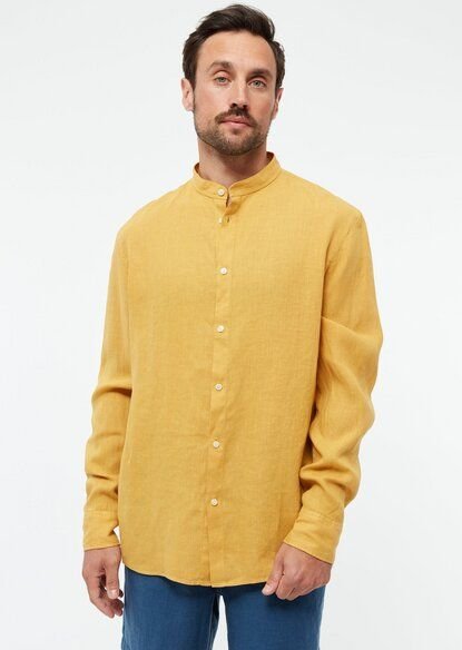 Givn Berlin Langarmhemd GBWES aus Leinen