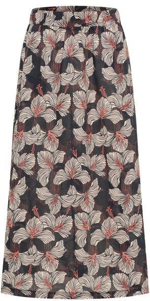 LANIUS Midi-Rock print bloom