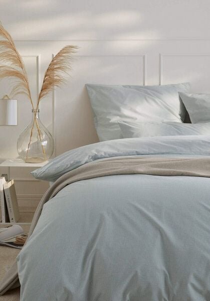 hessnatur Perkal Wende-Bettwäsche-Set PIET aus reiner Bio-Baumwolle