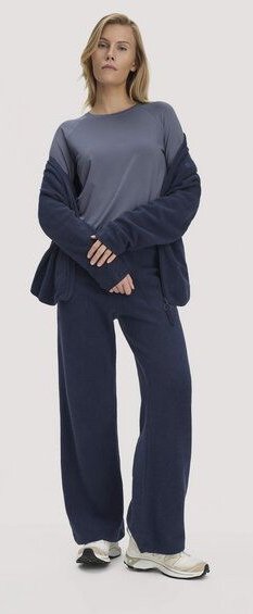 hessnatur Fleece Hose Relaxed ACTIVE LIGHT aus reiner Bio-Baumwolle