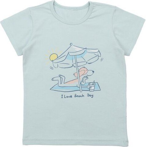 Cotokids Kinder T-Shirt – Hellblau, weiche Qualität, Printmotiv, bequem | Walkiddy