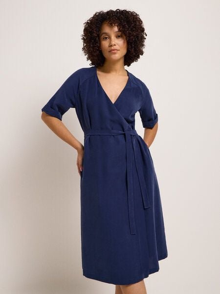 LANIUS Wickelkleid aus TENCEL Modal und recyceltem Polyester