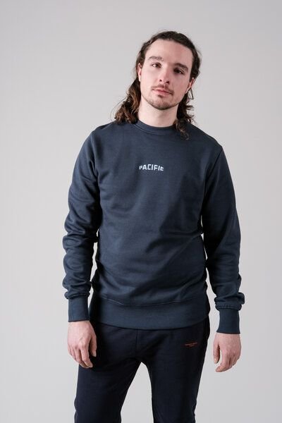 FANTASTIC REALITY STUDIOS PACIFIC DENIM BLUE SWEATSHIRT – Bio-Baumwolle, Unisex