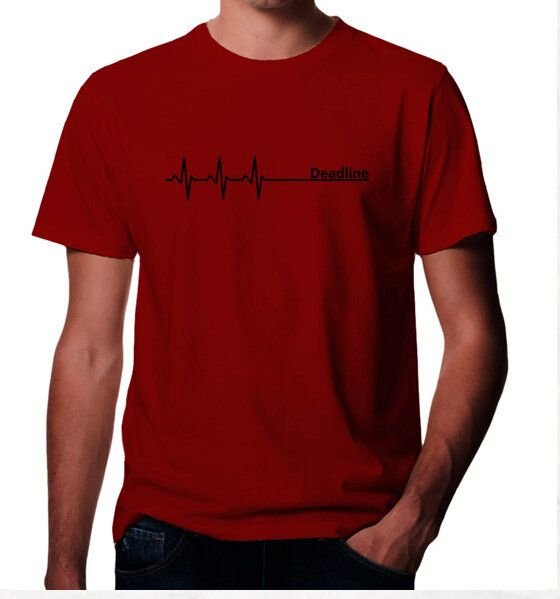 Picopoc Deadline ;) T-Shirt in rot
