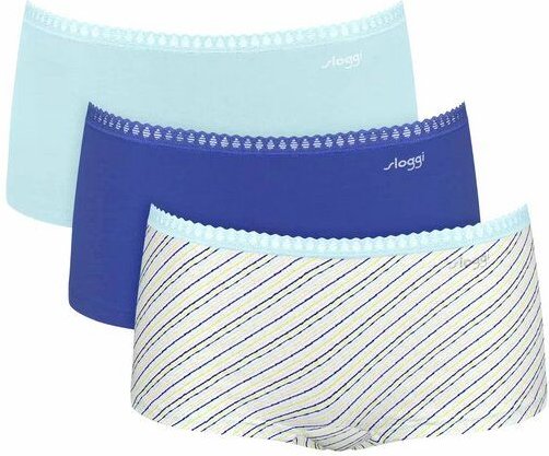 Sloggi 3er Pack Shorts GO Crush Bio-Baumwolle