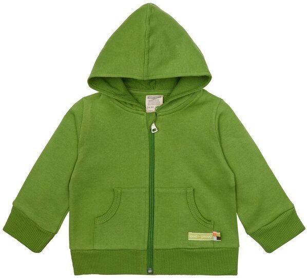 loud + proud Baby & Kinder Sweatjacke, GOTS-zertifiziert