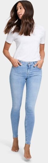 FUTURE:PEOPLE. 08:00 SKINNY FIT - MID WAIST- Damen Jeans aus leichtem Stretch-Denim aus Bio-Baumwoll/ Tencel-Mix (30800 ...