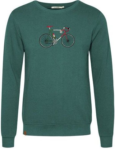 GREENBOMB Bike Enzo Wild - Gemütliches Sweatshirt aus Bio-Baumwolle / hochwertiger Print / GOTS / Fair & Vegan