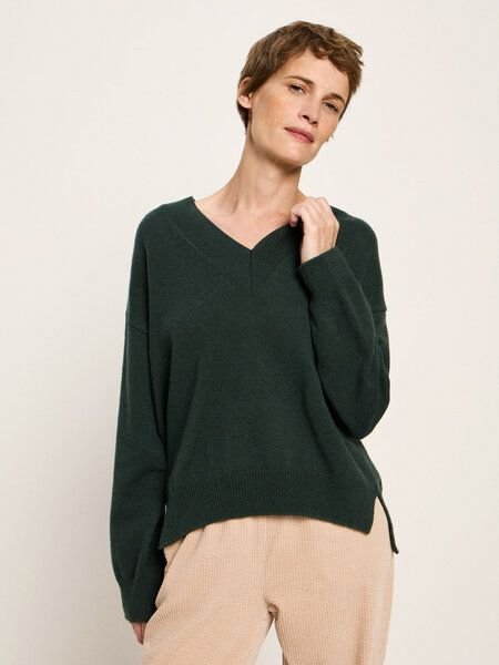 LANIUS Pullover mit V-Ausschnitt