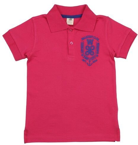 Kleinkinder Poloshirt „Cabaret“ in Pink aus Bio-Baumwolle – Walkiddy