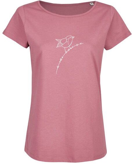 Thumbnail - Brandless Basic Bio T-Shirt (ladies) Nr.2 Rotkehlchen