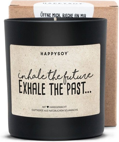 HAPPYSOY Kerze Inhale the future, Exhale the past...