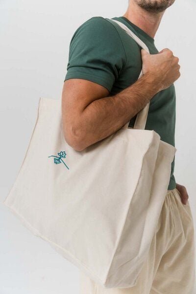 Thumbnail - Greener Große Tasche aus recyceltem Segeltuch Inula