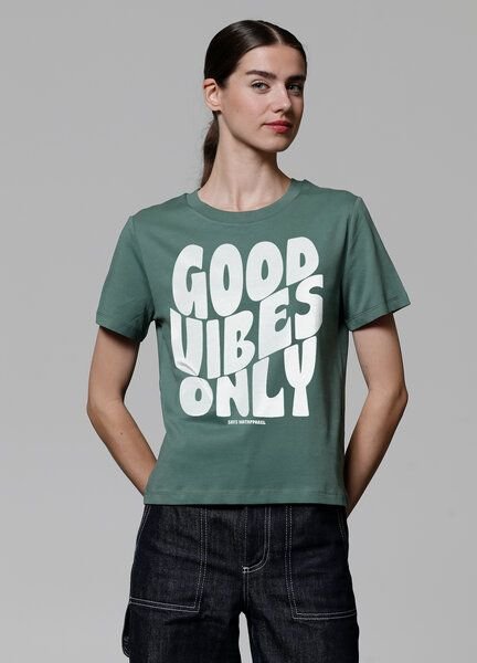watapparel T-Shirt Frauen Good vibes only