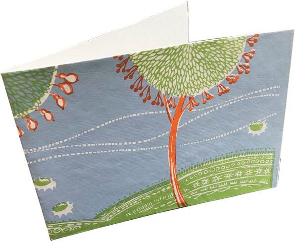 Salon Elfi Grußkarte - Obstbaum
