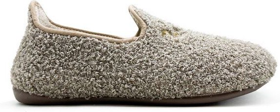 Veganer "thies ® Rec Teddy Closed Slipper" aus ultraweichem, recyceltem Fell