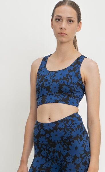 boochen Sport BH Ubud - Top mit Blumenprint