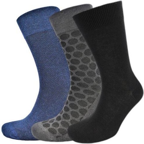 BLS Organic 3er Pack GOTS zertifiziert 98 % Bio-Baumwolle Herrensocken