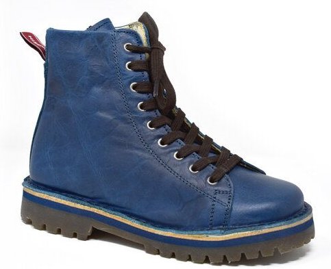 Grünbein Shoes Schnürboots Noa II blau