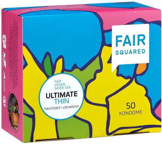 FAIR SQUARED Kondome ULTIMATE THIN