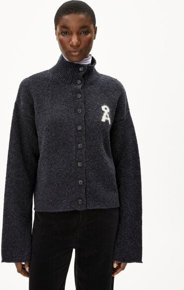 ARMEDANGELS ICONIC Å RAMONAA BOUCLÉ - Damen Strickjacke aus Bio-Woll Mix