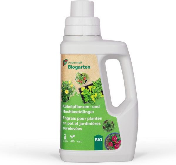 Andermatt Biogarten Veganer Kübelpflanzen- und Hochbeetdünger
