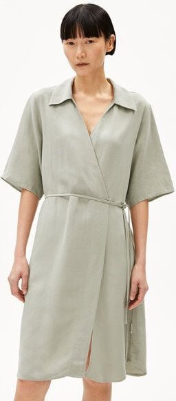 ARMEDANGELS FEMNAAMI LINO - Damen Webkleid aus Leinen-Mix