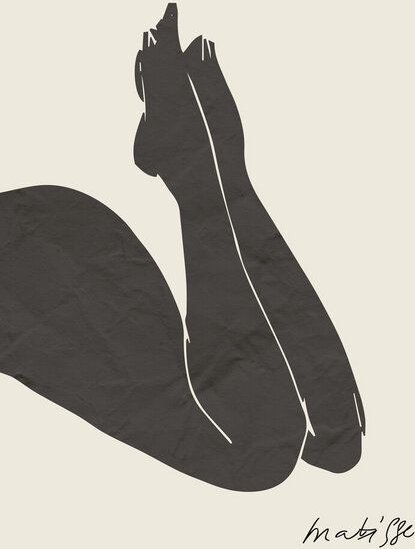 Photocircle Poster / Leinwandbild - Matisse - Beine