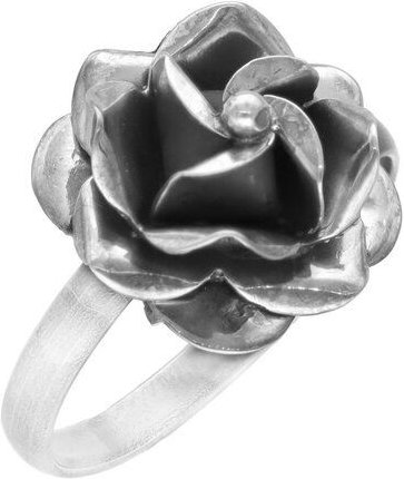 pakilia Silber Ring Rose Fair-Trade und handmade