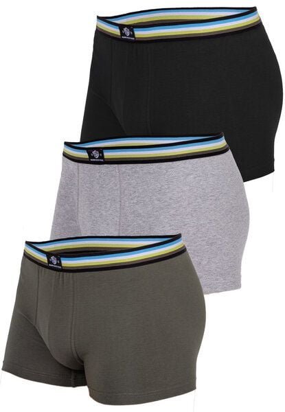 Thumbnail - Haasis Bodywear Herren Pants 3er Pack ohne Eingriff, Single Jersey,