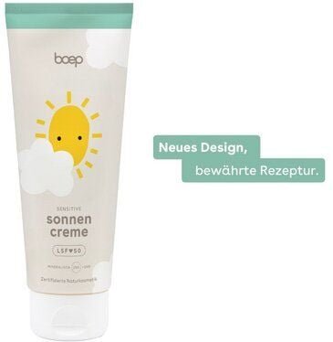 das boep Mineralische Sonnencreme Sensitiv LSF 50